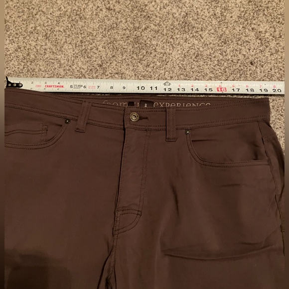 Great used condition- PRANA Brion pants 36 x 32 Brown - Picture 2 of 5
